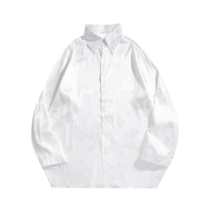  Dark Icon Kemeja Eternal Motif Bunga