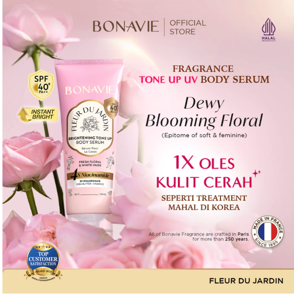 Bonavie Brightening Tone Up Body Serum Fleur Du Jardin 2