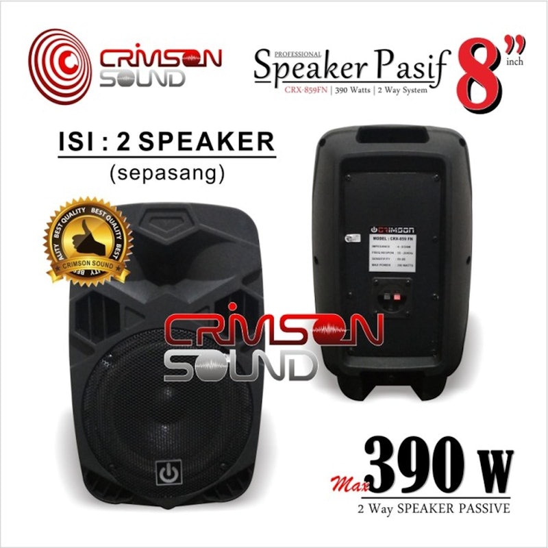 Crimson Speaker Pasif 5
