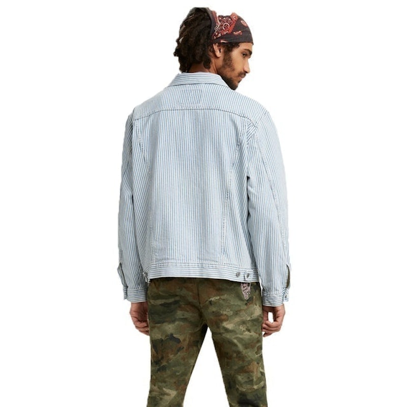 Levi's At Work Trucker Railroad Stripe Trucker 2