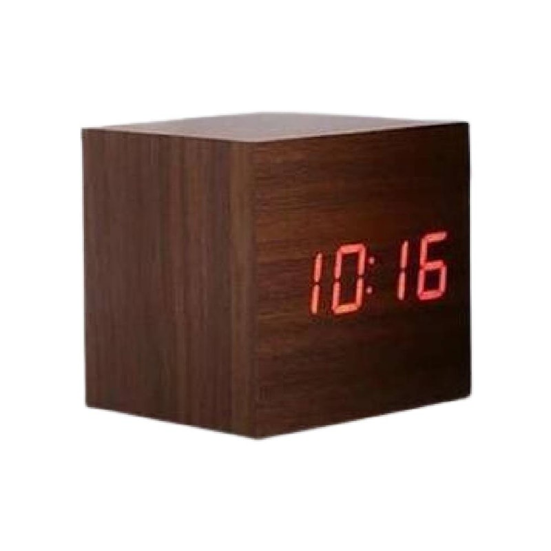 Soha Jam Digital Kayu LED 1