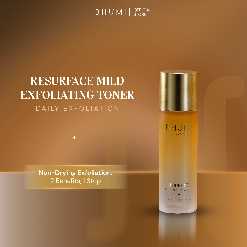 Riza Kreasi Naturalindo BHUMI Resurface Mild Exfoliating Toner 