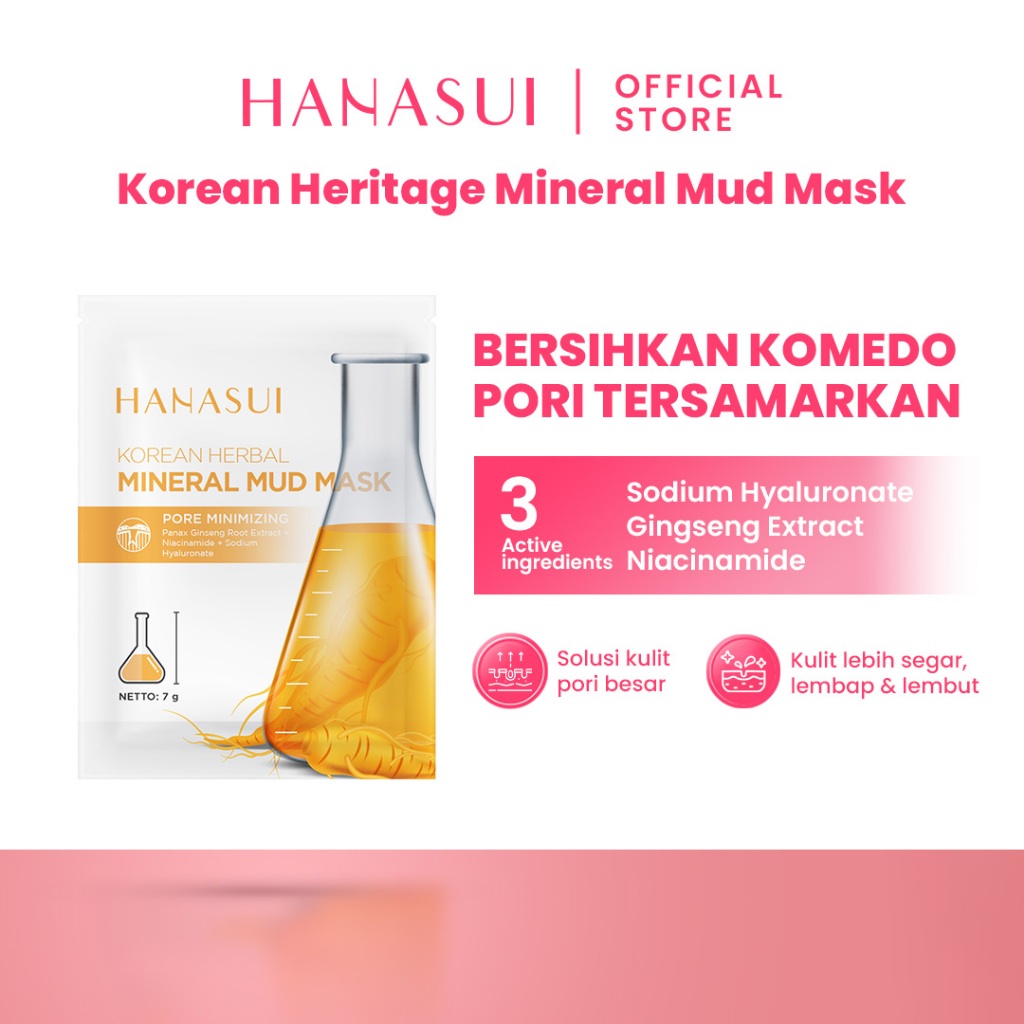 Hanasui Mineral Mud Mask 2