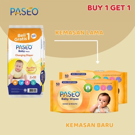 Paseo Baby Wipes Hand & Mouth