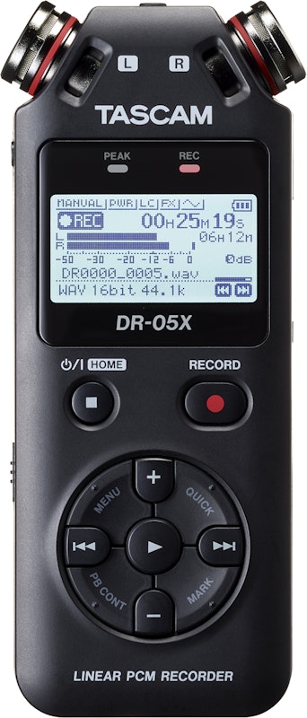 Tascam Stereo Handheld Audio Recorder and USB Audio Interface 2