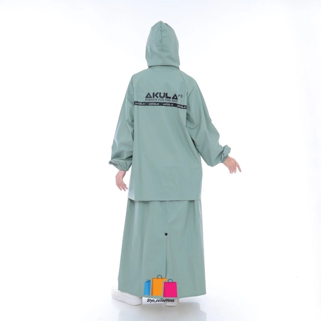  Akula Jas Hujan Rok Wanita Dewasa