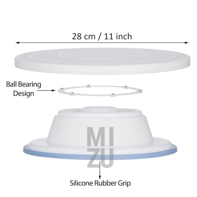 Mizu Home Tournalite Cake Decorating Turntable