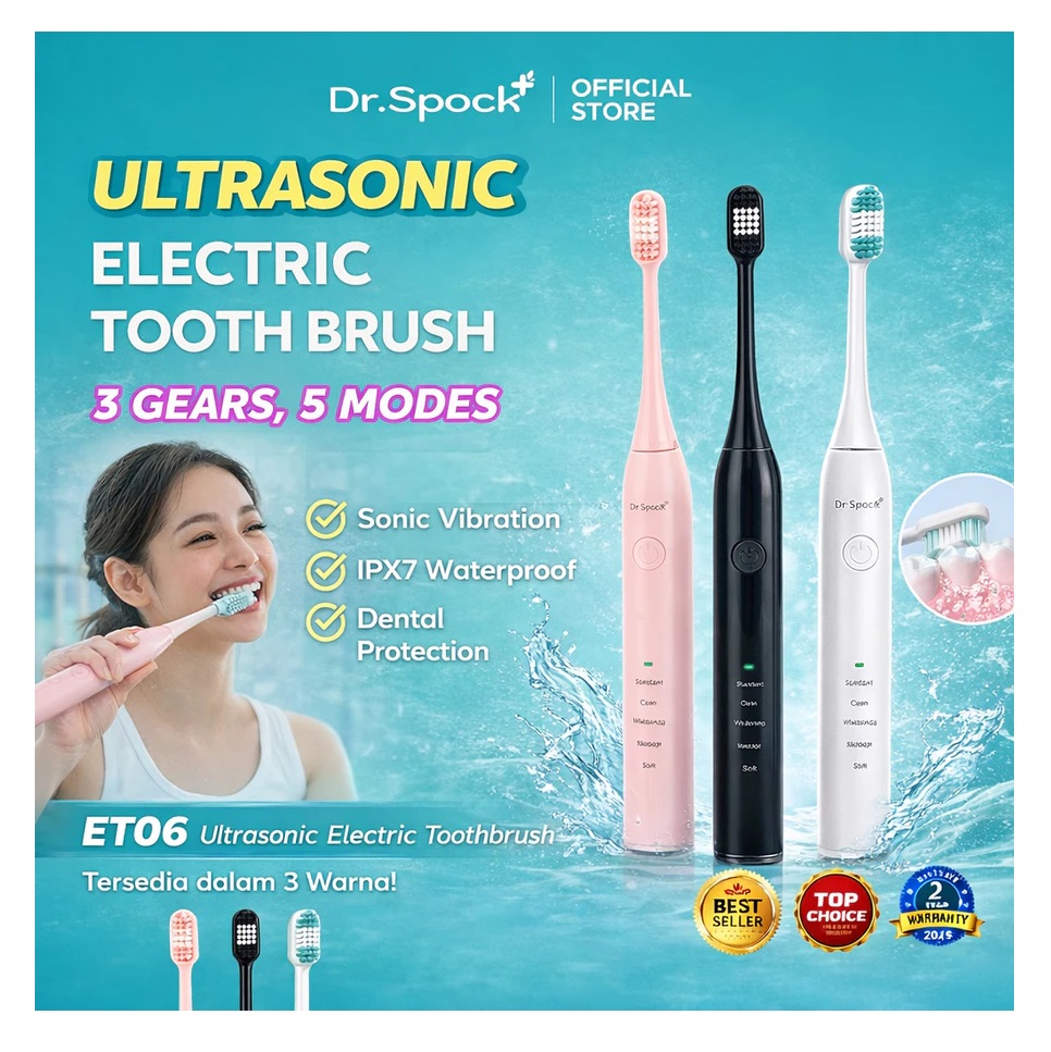 Dr. Spock Sonic Electric Toothbrush  2