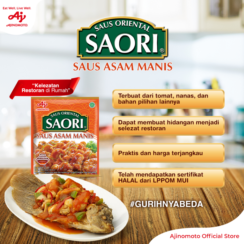 Saori® Saus Asam Manis Oriental 