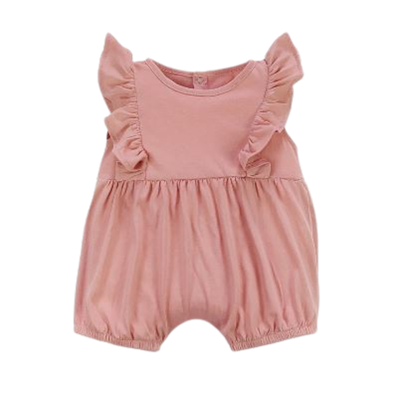 Homewear Romper Bayi Perempuan Ruffle 4