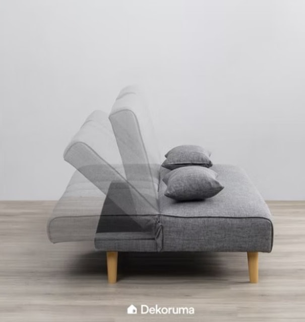 Heim Studio Daito Sofabed L Set dengan Stool