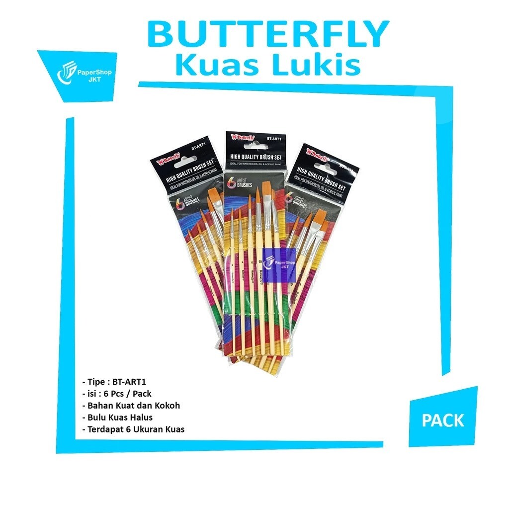 Butterfly Brush Set  BT-ART1 