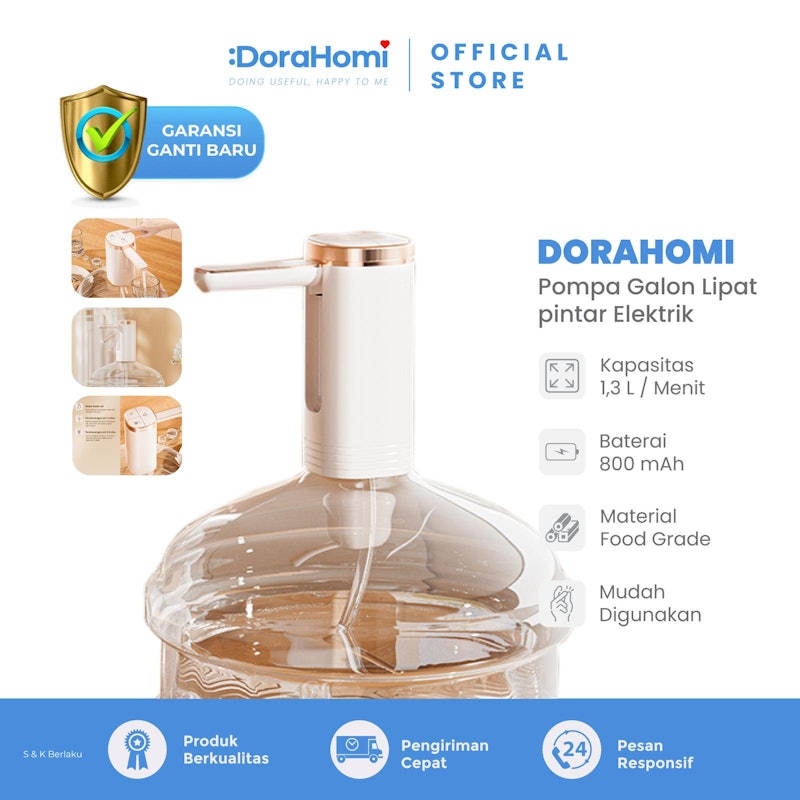 Dorahomi Portable Folding Water Pump (3 Buttons) 5
