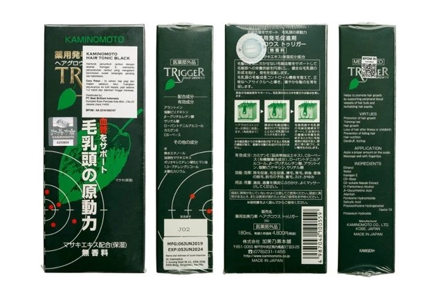 Kaminomoto  Hair Tonic Black