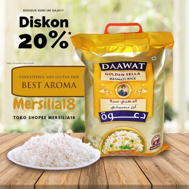 Daawat Golden Sella Basmati Rice 4
