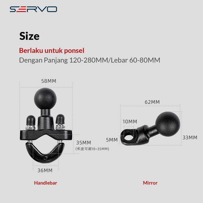 Servo Road Phone Holder 4