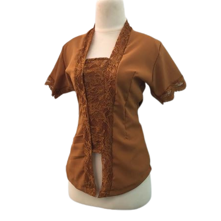 Kebaya Brokat Moscrepe