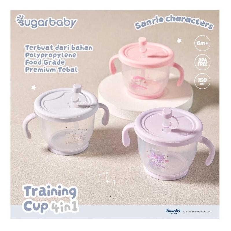 Sugarbaby Training Cup 4 in 1 Sanrio Collection 5