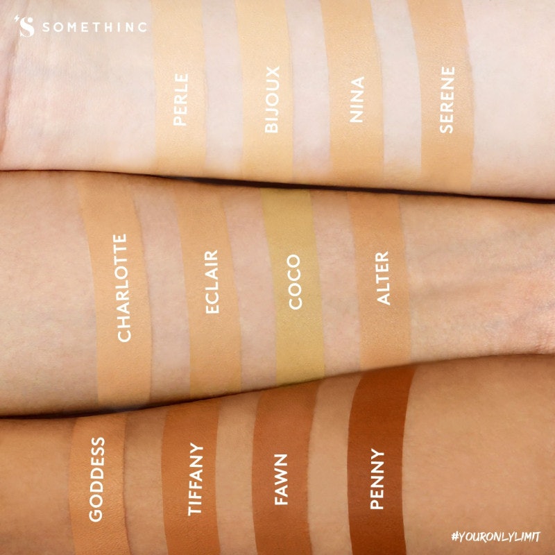 SOMETHINC Badass Breathable Full Coverage 12HR Serum Foundation 4