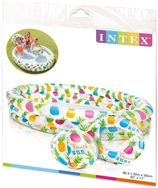 INTEX Pineapple Pool Set  59469