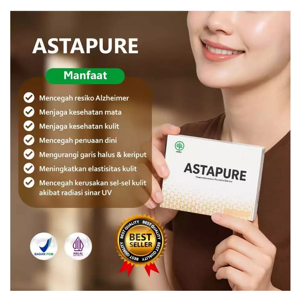 Brigit Biofarmaka Teknologi Astapure Extract Astaxanthin 10 mg
