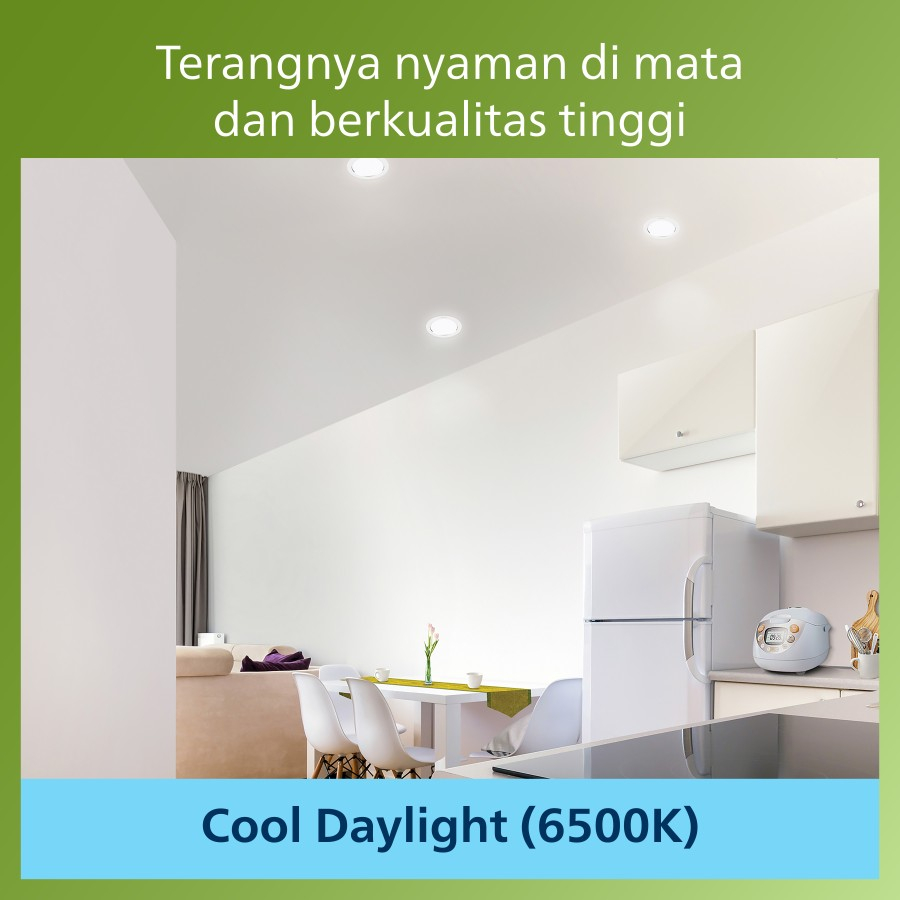 Philips Electronics Nederland B.V. Philips LED Downlight Ultra Efficient 6.5W Cool Daylight