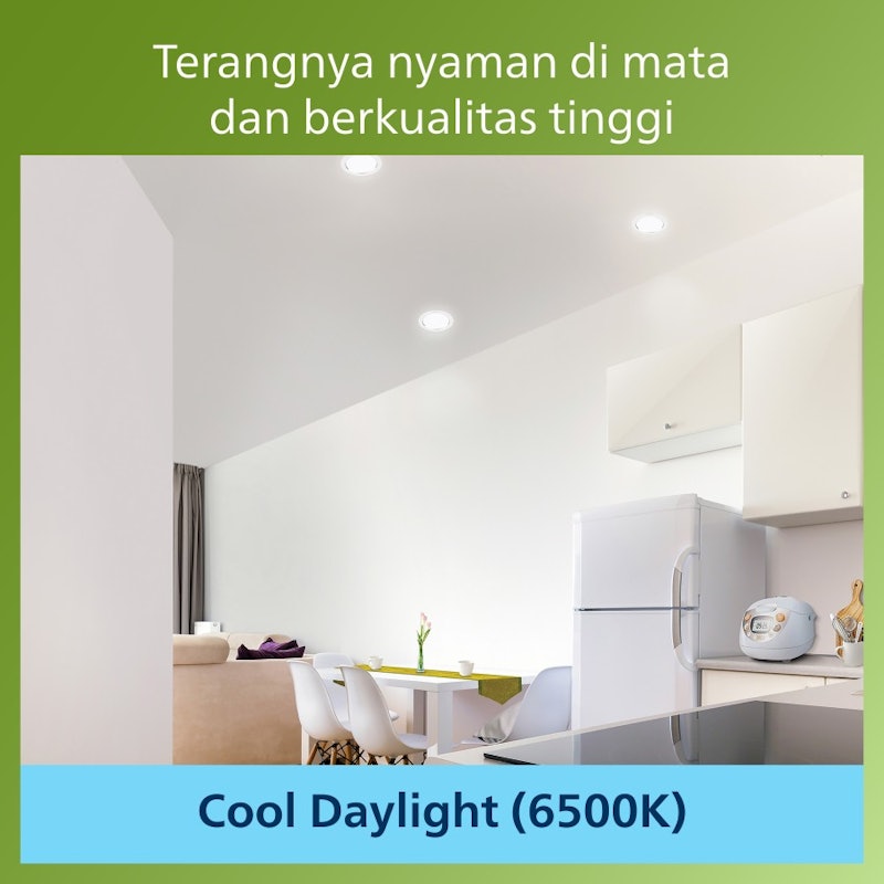 LED Downlight Ultra Efficient 6.5W Cool Daylight 4