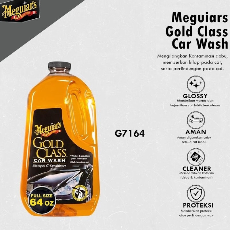 Meguiar’s Gold Class Car Wash Shampoo & Conditioner 5