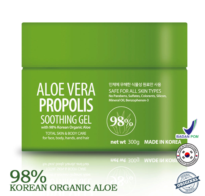 Paulmedi Corp Cherimoa Aloe Vera Propolis Soothing Gel 