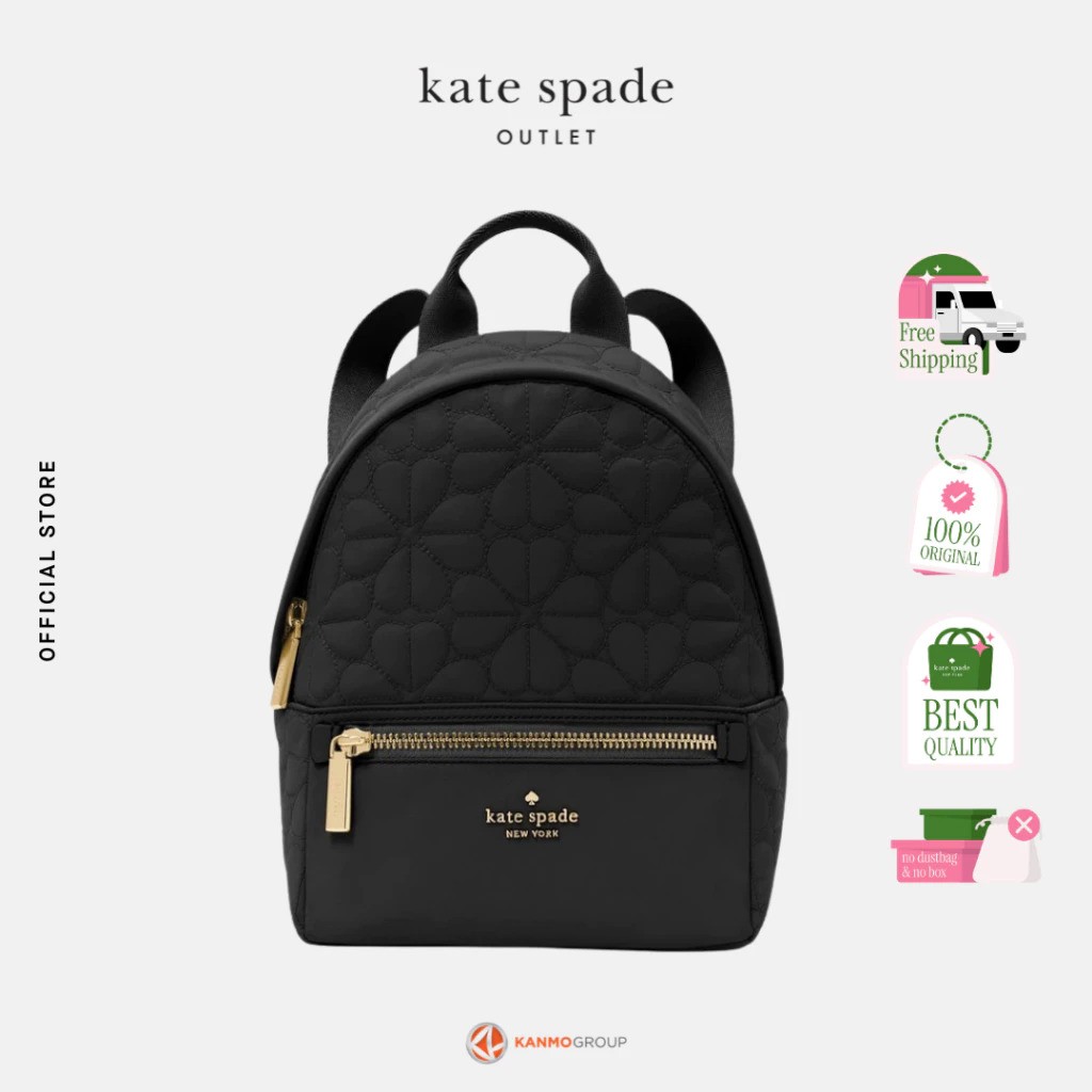 Tapestry Kate Spade Spade Flower Quilted Poly Mini Dome Backpack
