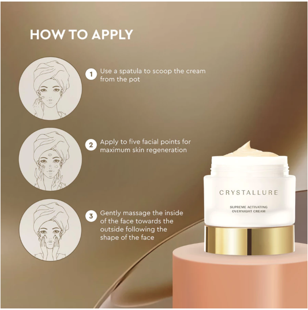 Paragon Technology and Innovation CRYSTALLURE Supreme Activating Overnight Cream