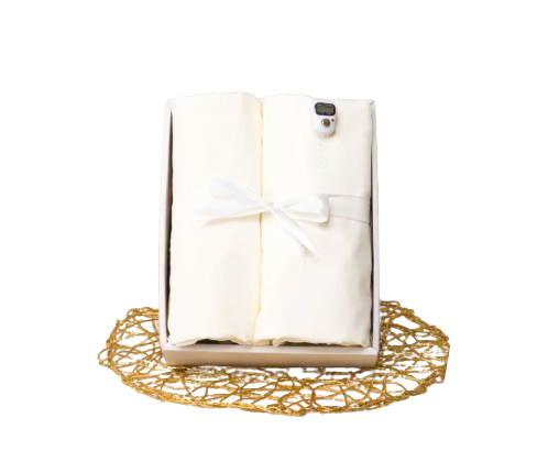 Tazbiya x Kemiso Mukena Khazzanah White