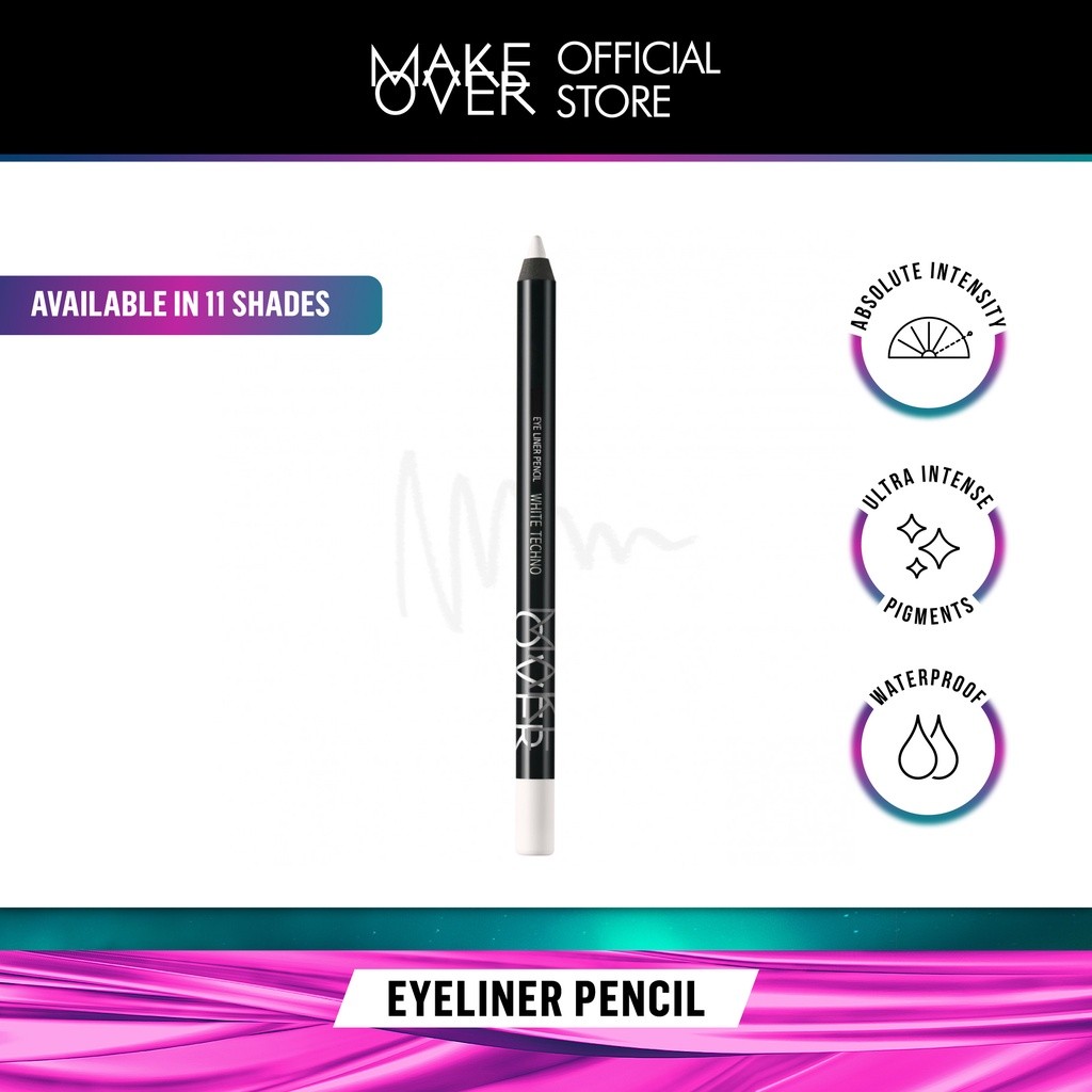 Paragon Technology and Innovation MAKE OVER Eye Liner Pencil - White Techno