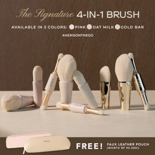 Citra Pasifik Kosmetik Aeris Beauté The Signature 4-in-1 Brush