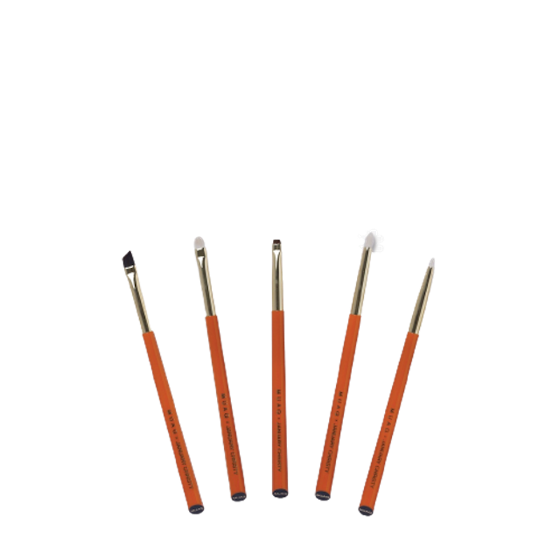 MUAQ X JANUARY CHRISTY Detail Eye Brush Set 2