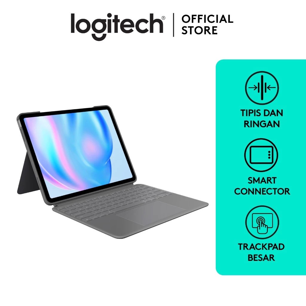 Logitech Logitech Combo Touch Keyboard Case for iPad Air 11"
