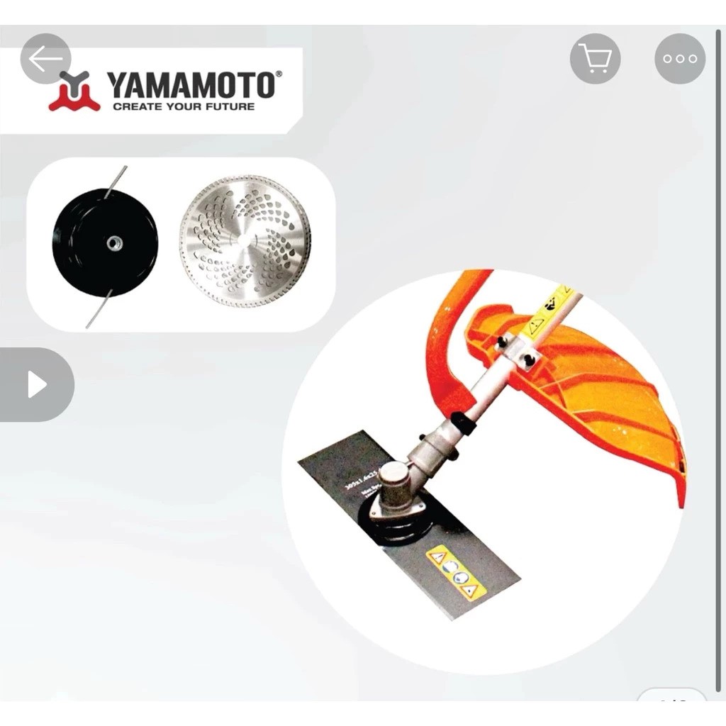 YAMAMOTO® Brush Cutter Dorong  4