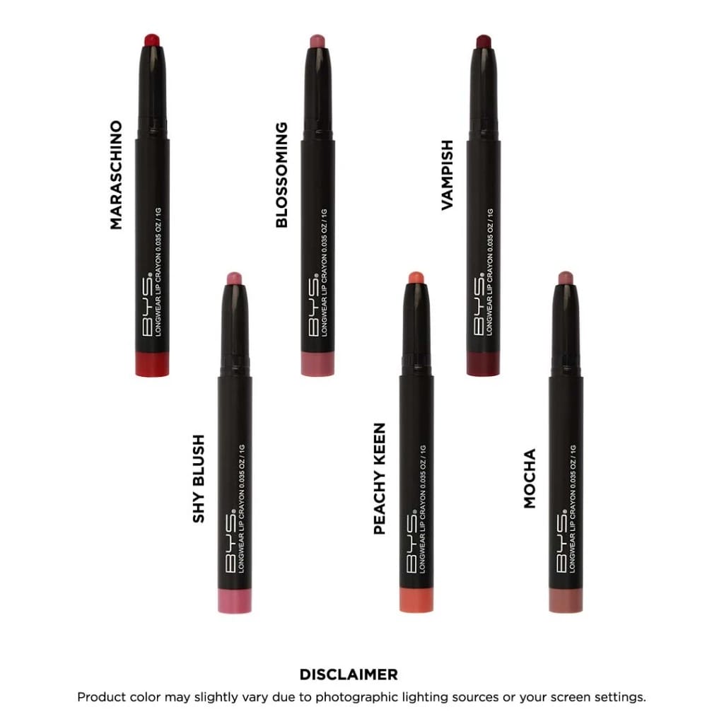 BYS Cosmetics BYS Longwear Matte Lip Crayon M01 Peachy Keen