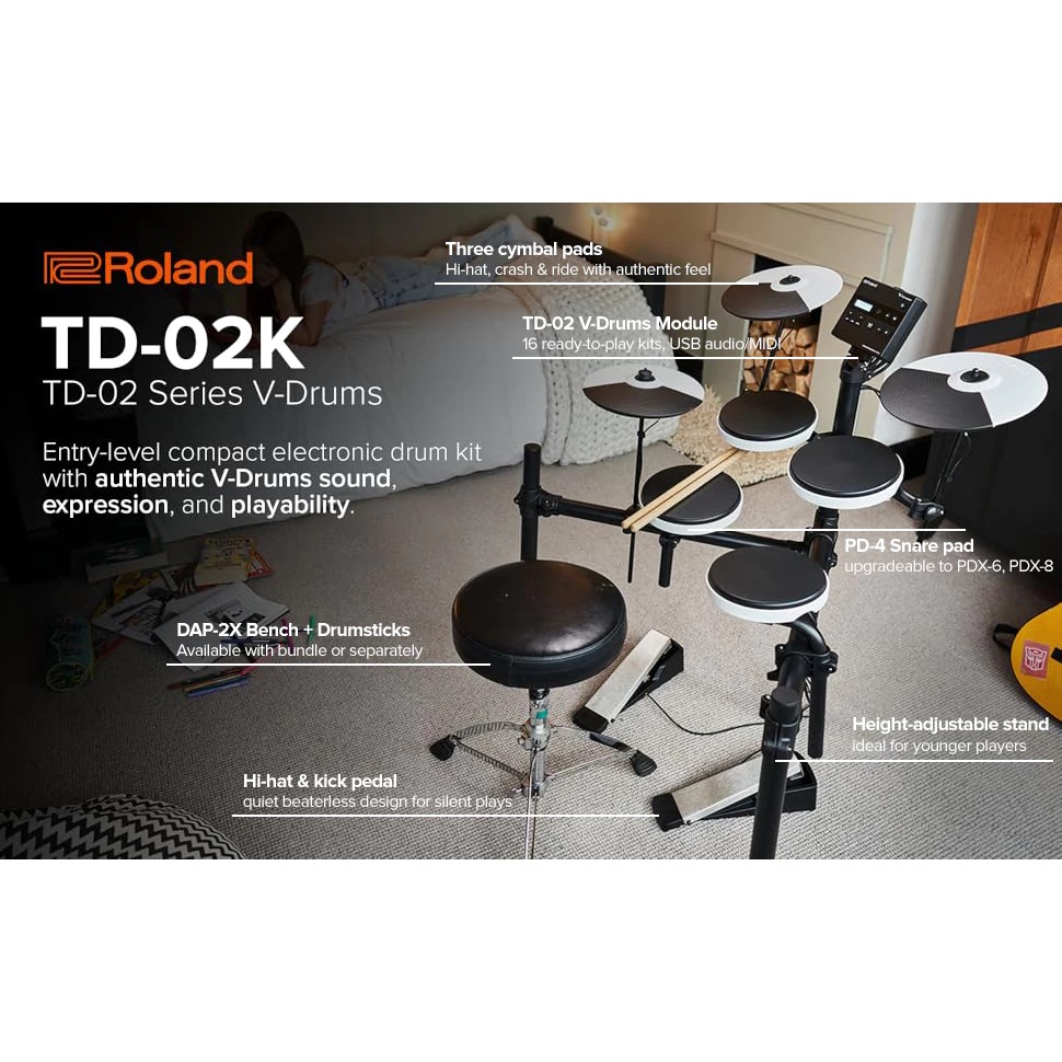 Roland Roland V-Drums TD-02K