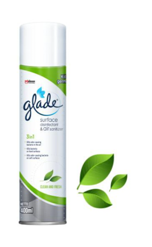 Glade 3 in 1 Surface Disinfectan & Air Sanitizer 2