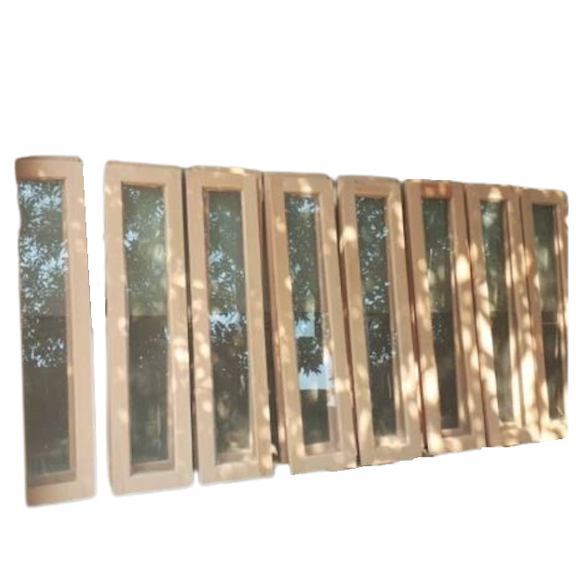 Jendela Kaca Kayu Mahoni + Kusen