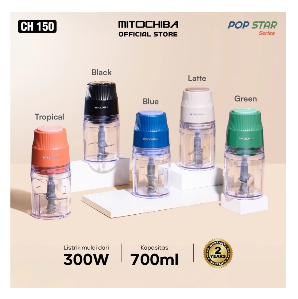Mahakarya Sukses Indonesia Mitochiba Chopper Pop Star Series CH150