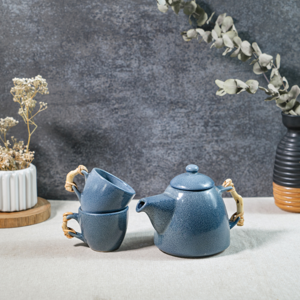 Lumosh Living Lumosh Pinacea Ceramic Teaset