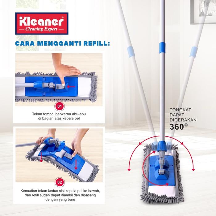 Internusa Terus Jaya Kleaner Microfiber Dust Mop  GSA002