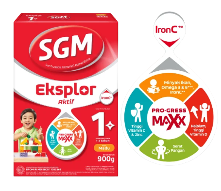 Sari Husada SGM Eksplor 1+ Rasa Madu