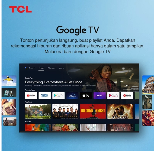 TCL Smart Google TV 32 Inch G9