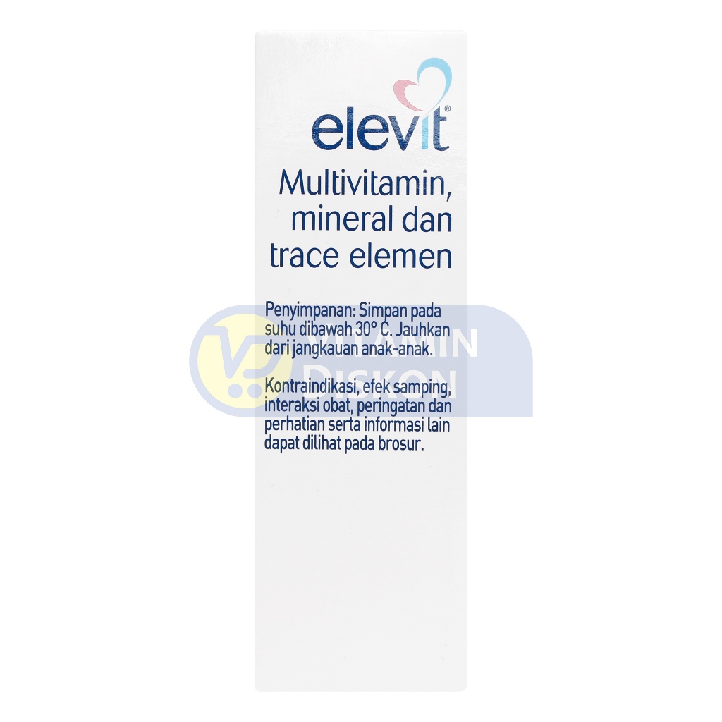 BAYER Indonesia Elevit Multivitamin, Mineral, dan Trace Elemen