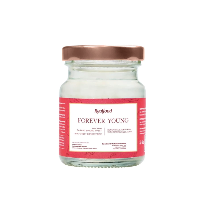 Realfood Forever Young Minuman Sarang Burung Walet dengan Kolagen Ikan