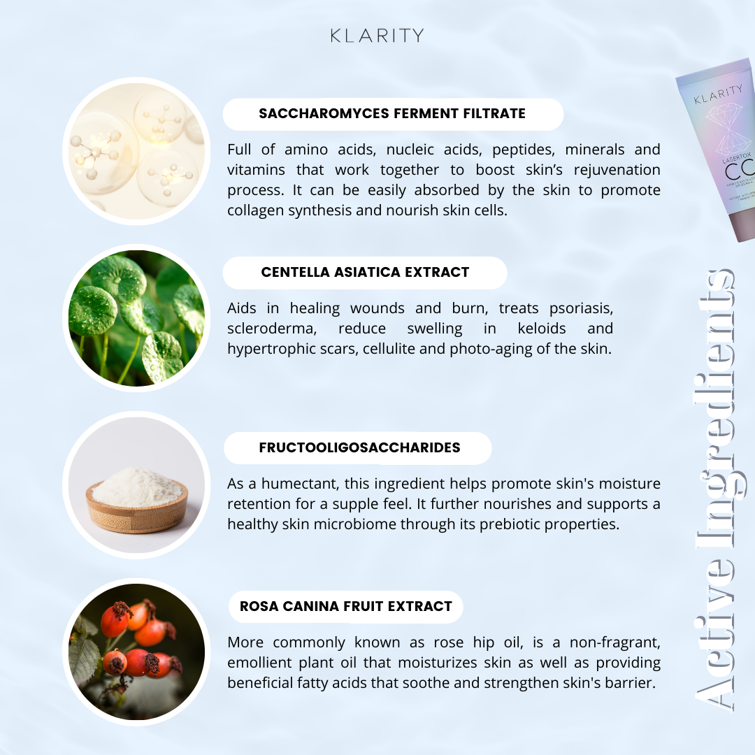  KLARITY LaserTox CC Miracle White Lotion