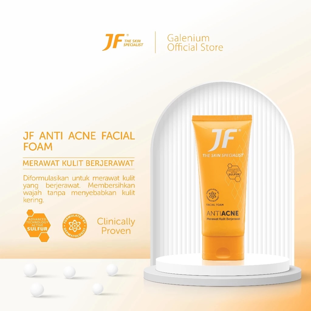 Galenium Pharmasia Laboratories  JF the Skin Specialist Anti Acne Facial Foam